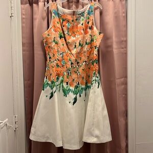 Danny & Nicole Floral Sleeveless Dress